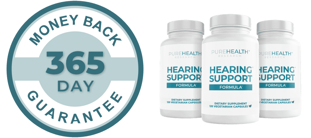 Hearing Support Formula bottles